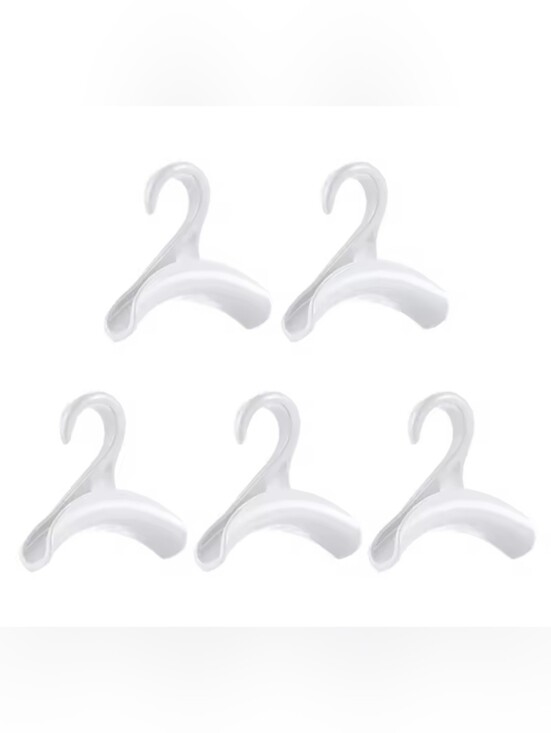 Accessories - Bag hangers set of 5 "WHITE"